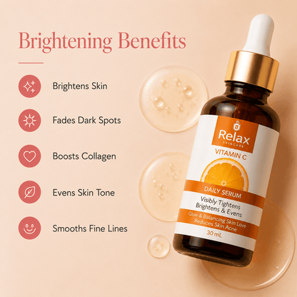 Relax Vitamin C - For Skin Tightening & Radiant Glow - 30ml