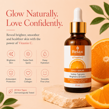 Relax Vitamin C - For Skin Tightening & Radiant Glow - 30ml