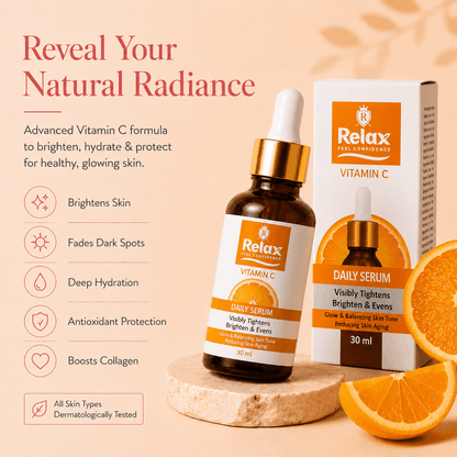 Relax Vitamin C - For Skin Tightening & Radiant Glow - 30ml
